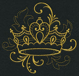 Queen's Crown Filigree (Goldwork)