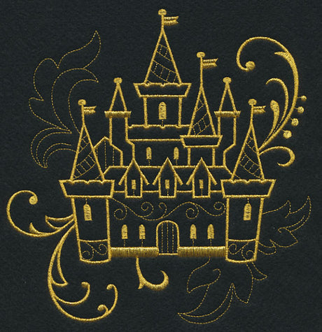 Castle Filigree (Goldwork)