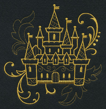 Castle Filigree (Goldwork)