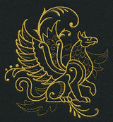 Griffin Filigree (Goldwork)