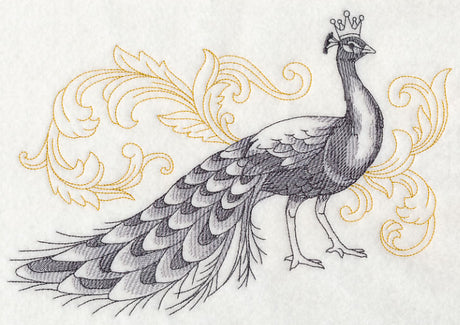 Peacock in Crown