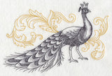 Peacock in Crown