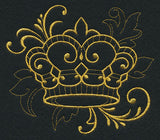 King's Crown Filigree (Goldwork)
