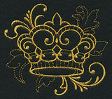 King's Crown Filigree (Goldwork)