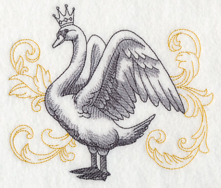 Swan In Crown