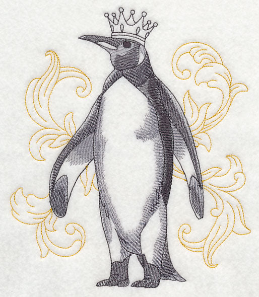 Penguin In Crown