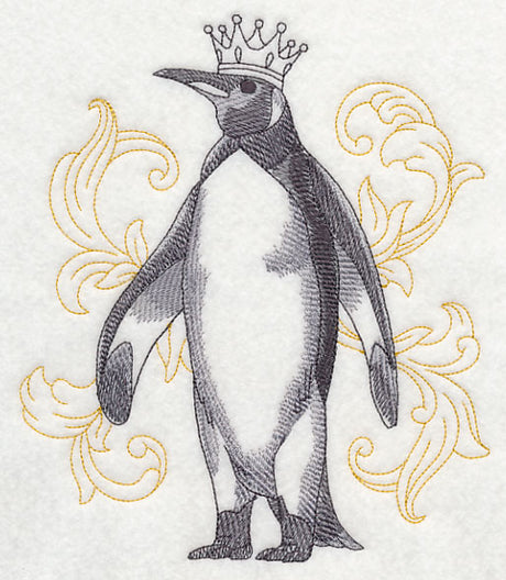 Penguin In Crown