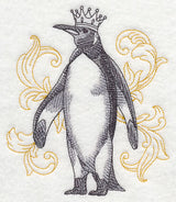 Penguin In Crown