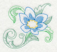 Flutter and Flourish Flower (Vintage)