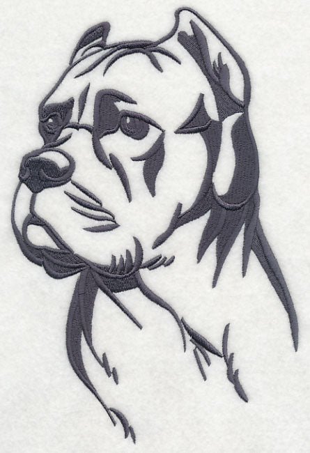 Cane Corso Silhouette (Cropped Ears)