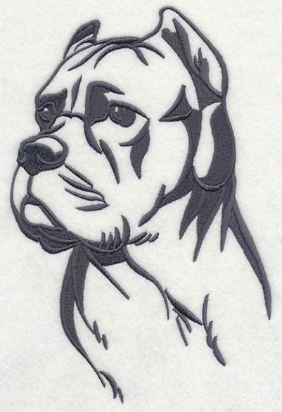 Cane Corso Silhouette (Cropped Ears)