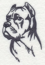 Cane Corso Silhouette (Cropped Ears)