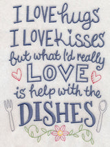 Help With The Dishes