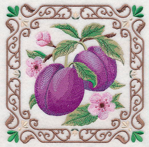 Plum Fruit Tile