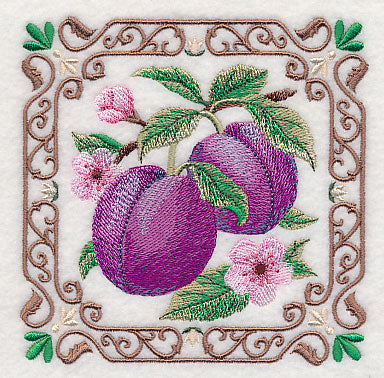 Plum Fruit Tile