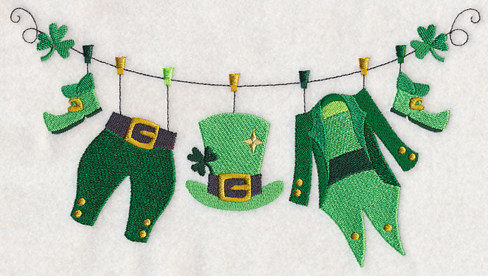 Leprechaun Clothesline