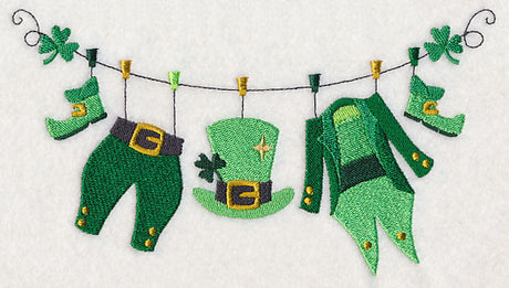 Leprechaun Clothesline