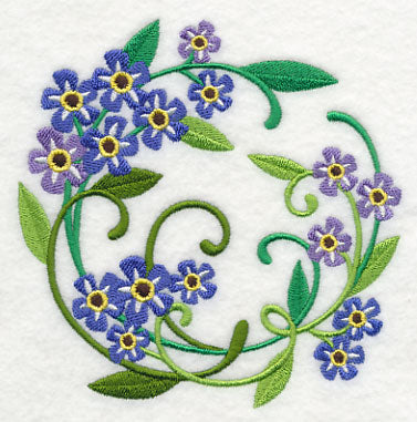 Forget-Me-Not Wreath