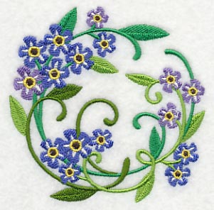 Forget-Me-Not Wreath