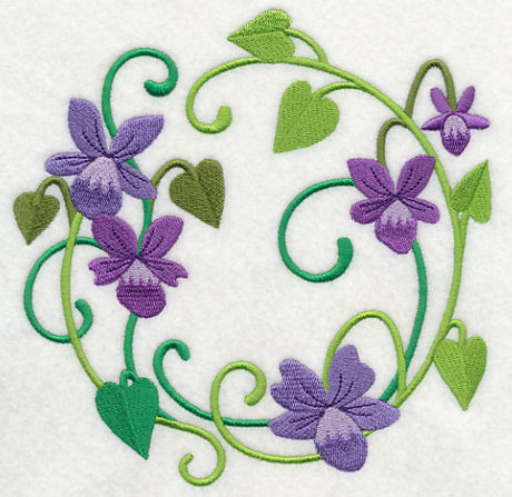 Violet Wreath