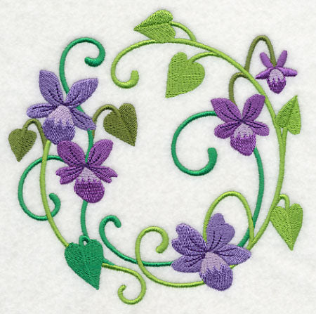 Violet Wreath