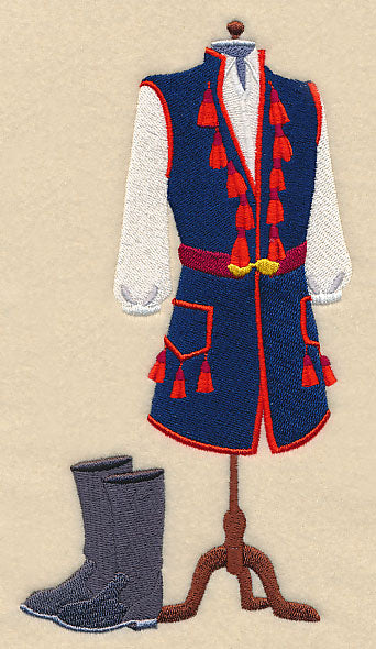 Polish Dance Dress Form - Male