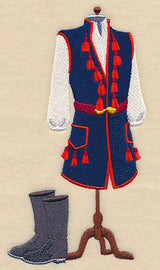 Polish Dance Dress Form - Male