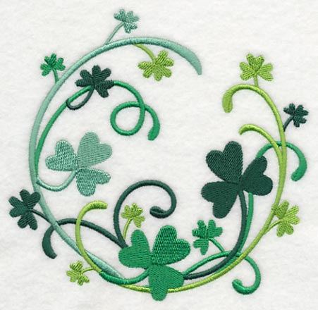 Shamrock Wreath