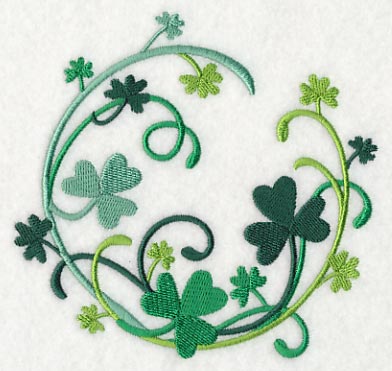 Shamrock Wreath