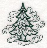Doodle Pine Tree