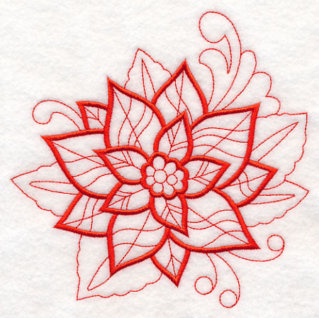 Doodle Poinsettia