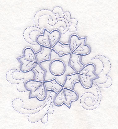 Doodle Snowflake 1