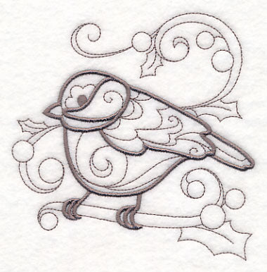 Doodle Chickadee