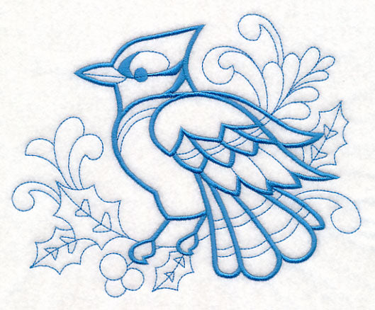 Doodle Blue Jay