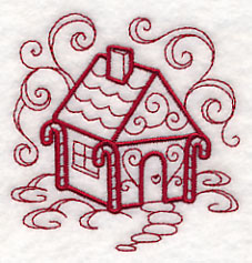 Doodle Gingerbread House