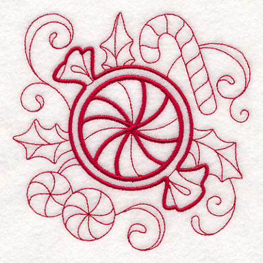 Doodle Peppermint Candy