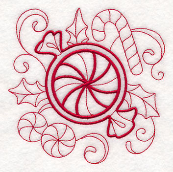 Doodle Peppermint Candy