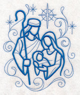 Doodle Holy Family