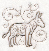 Doodle Nativity Donkey