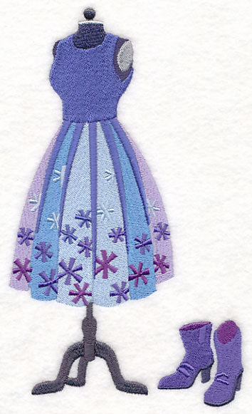 Snowflake Fashion Dress Form