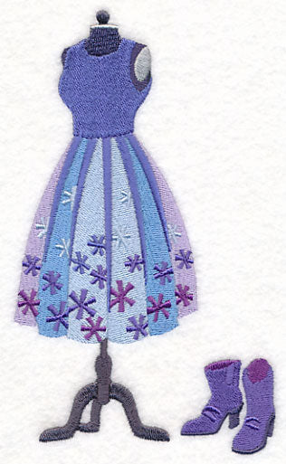 Snowflake Fashion Dress Form