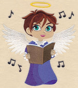 Christmas Chorus Angel with Song Book