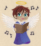Christmas Chorus Angel with Song Book