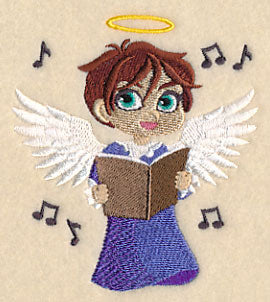 Christmas Chorus Angel with Song Book
