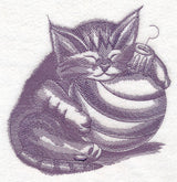 Kitten and Ornament Sketch