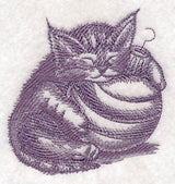 Kitten and Ornament Sketch