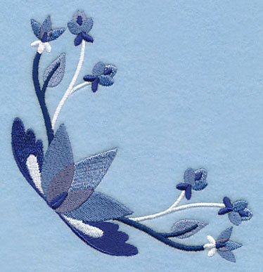 Midwinter Blues Bouquet Corner