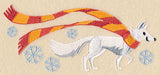 Wrapped Up in Winter Arctic Fox