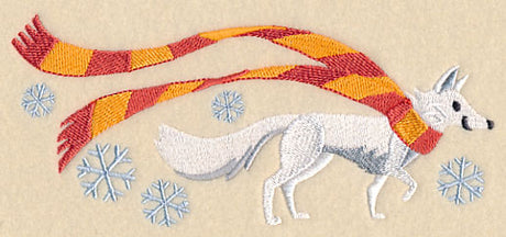 Wrapped Up in Winter Arctic Fox