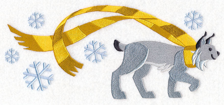Wrapped Up in Winter Lynx